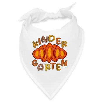 KINDERGARTEN KIND HAMBURG FRANZBRÖTCHEN - Bandana - Weiß - Vorne