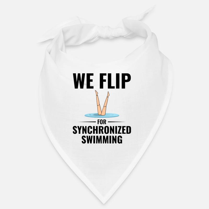 Humorous Legs Drowning Synchronized Swim Bandana