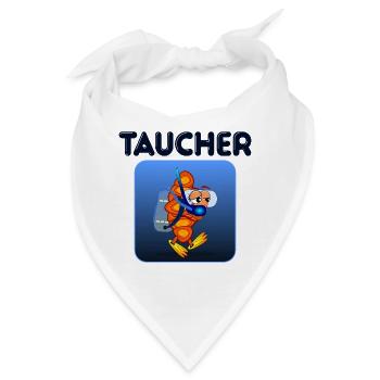 TAUCHEN TAUCHER FRANZBRÖTCHEN - Bandana - Weiß - Vorne