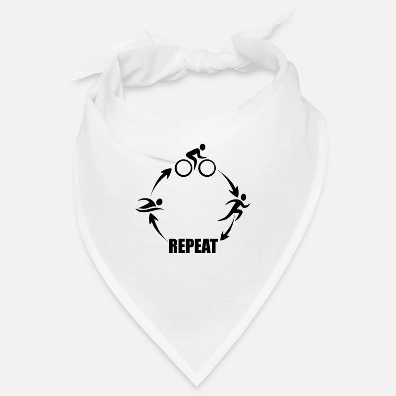 Triathlon natation vélo de route course à pied idée cadeau Bandana