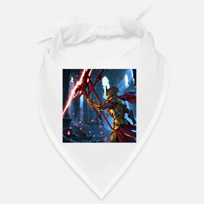 Mythical Warrior in Epic Combat Bandana