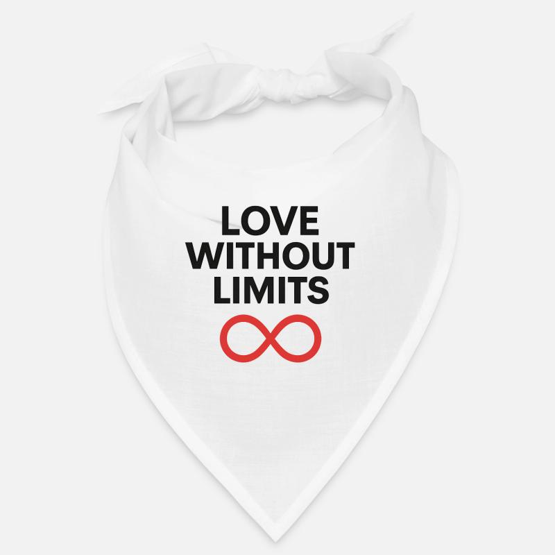 Love Without Limits Infinity Design Bandana