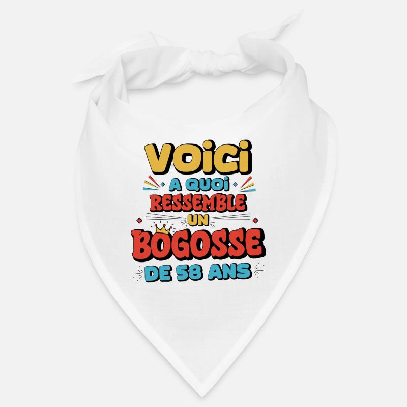 Nostalgic humour 58 years old Bandana
