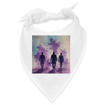 Meine dunkle Seite - Bandana - Weiß - Vorne