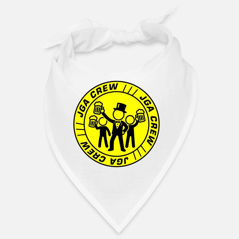 Bachelor Party Crew Logo Design Bandana