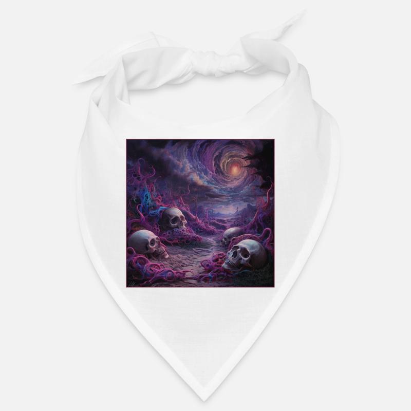 Cosmic Skull Realm Artwork Bandana