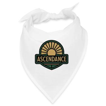 Ascendance – Sonnenaufgangs-Emblem - Bandana - Weiß - Vorne