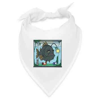 Leben der Aquarienfische - Bandana - Weiß - Vorne