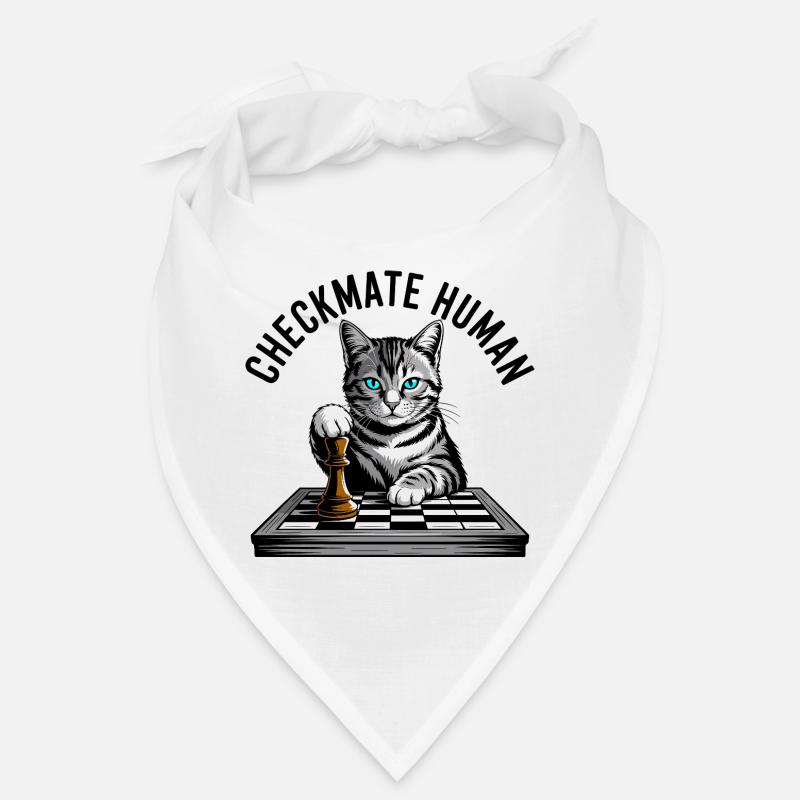 Échec et mat Humain Chat des échecs Bandana