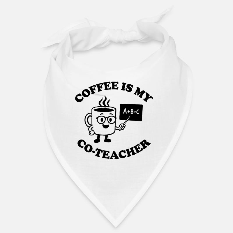 Le café est mon co-enseignant Bandana