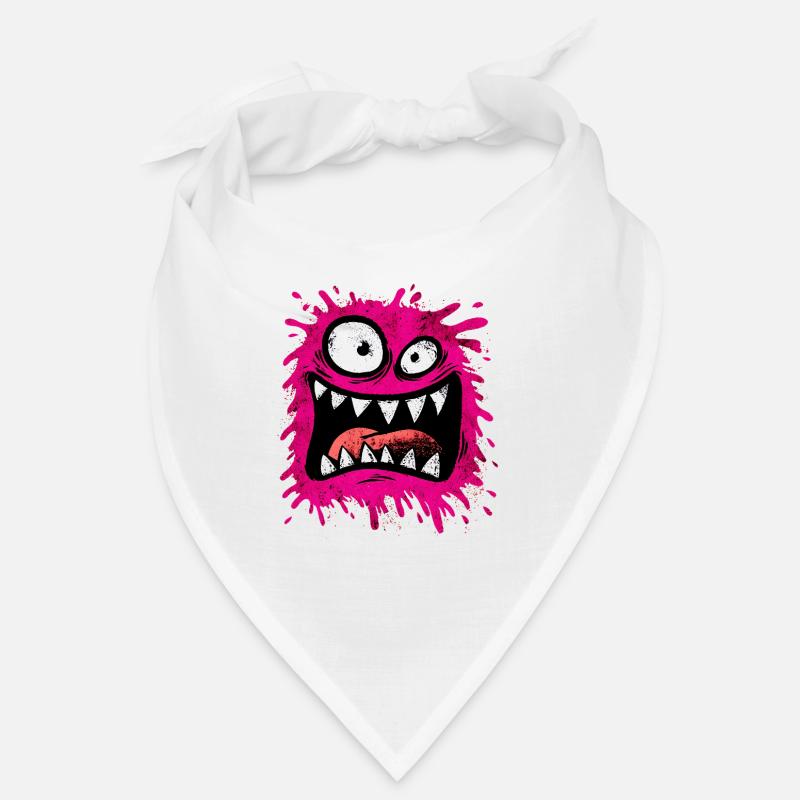 Monstre psychédélique coloré Bandana