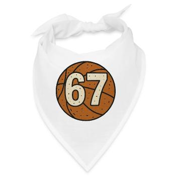 67 - Bandana - Weiß - Vorne