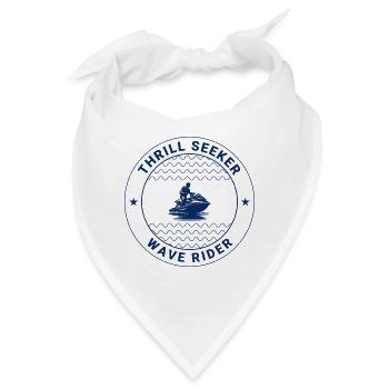 Thrill Seeker Wave Rider Jetski - Bandana - Weiß - Vorne