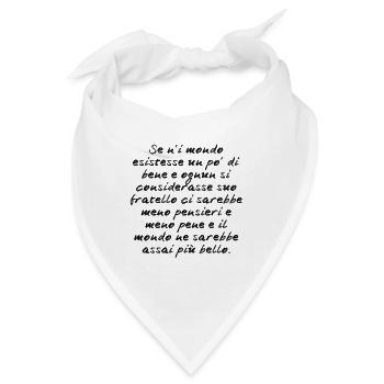 Gedicht Pacciani 2 - Bandana - Weiß - Vorne