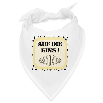 HAMBURG FRANZBRÖTCHEN EINS - Bandana - Weiß - Vorne