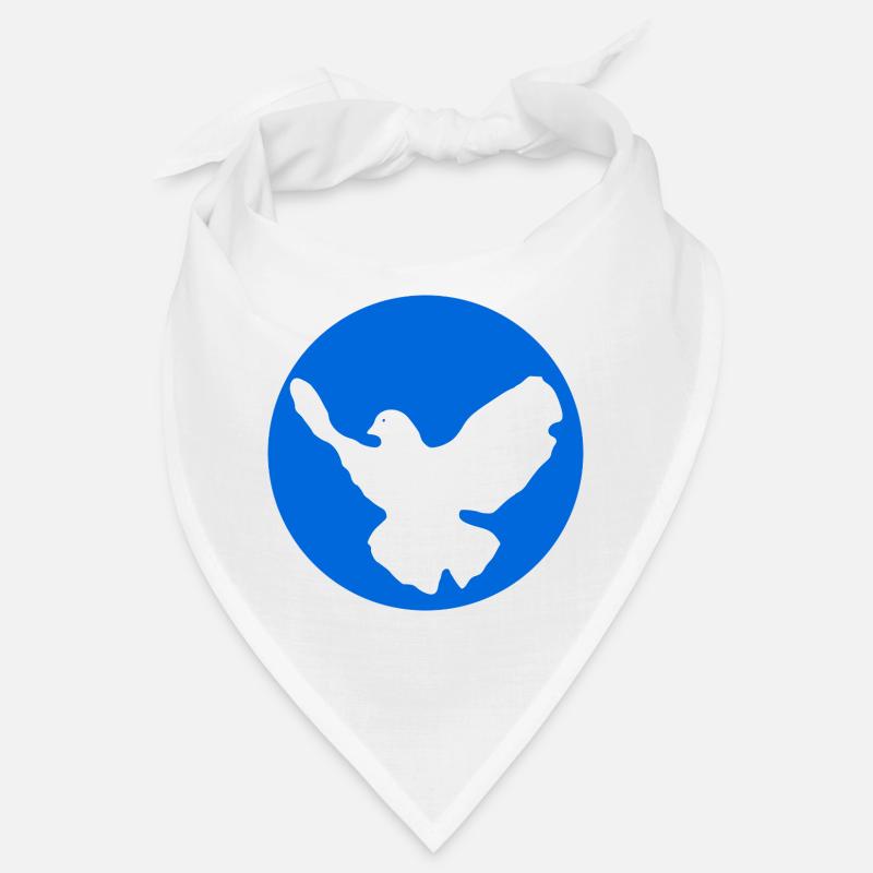 Conception d’icône de colombe de la paix Bandana