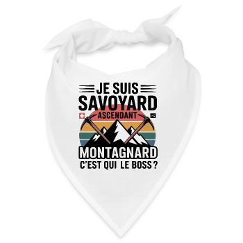 Berg und Zinnen, Spitzname der Himmelfahrt - Bandana - Weiß - Vorne