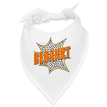 Vielen Dank - Bandana - Weiß - Vorne