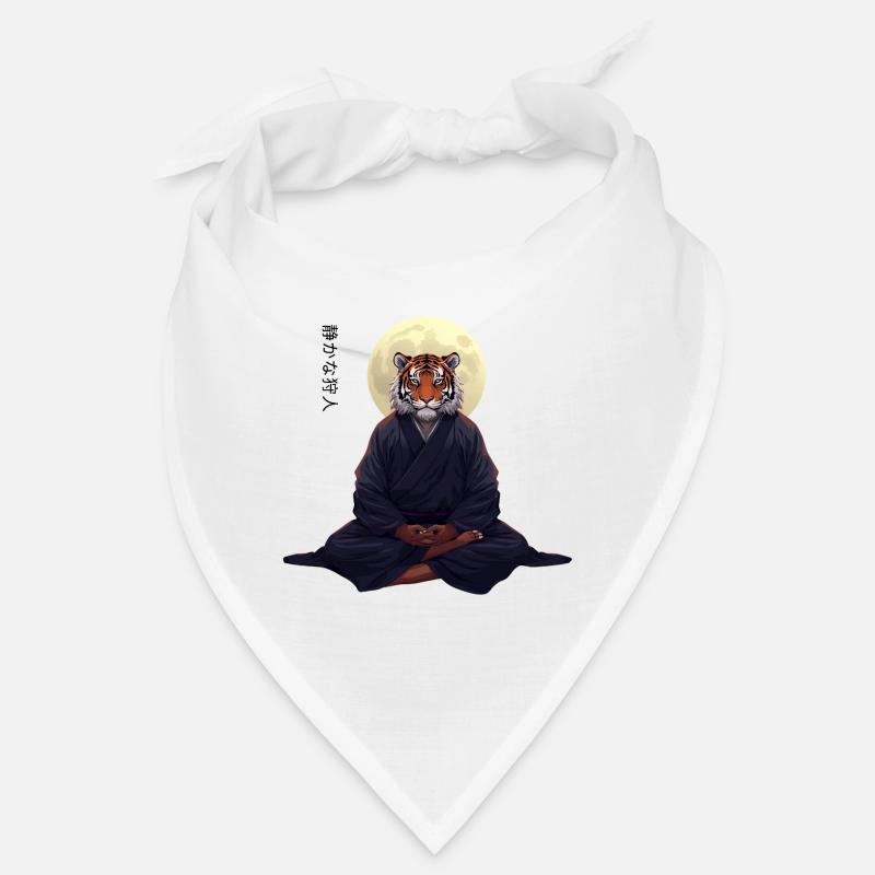 Tiger Monk – Sumi-e Zen Art Strength Within Bandana