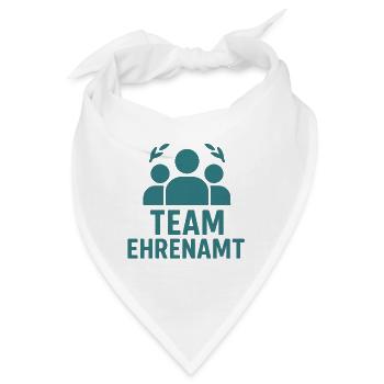 Team Ehrenamt Motivationsdesign - Bandana - Weiß - Vorne