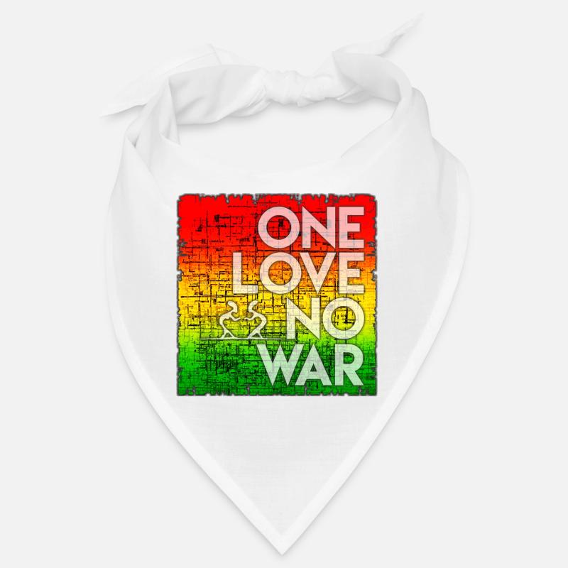 Friedens-Statement im Regenbogen-Design Bandana