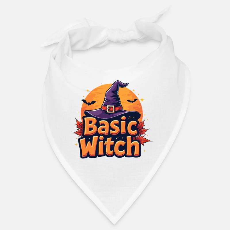 Basic Witch Halloween-Spruch Bandana