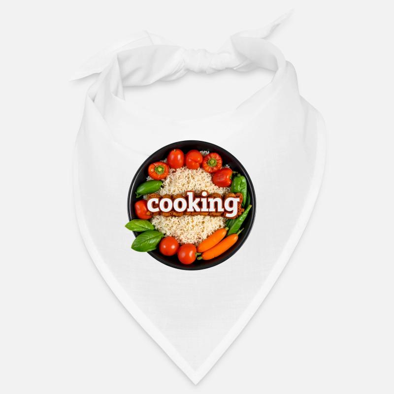 Kulinarisches Kochen mit Frischem Gemüse Bandana