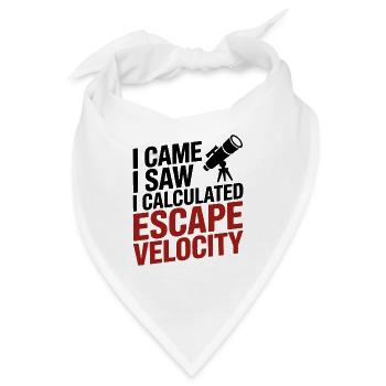 Astronomie-Planeten-Liebhaber - Bandana - Weiß - Vorne