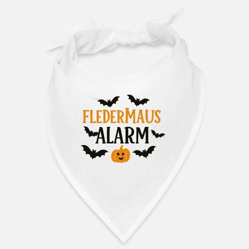 Conception d’alarme de citrouille de chauve-souris Bandana