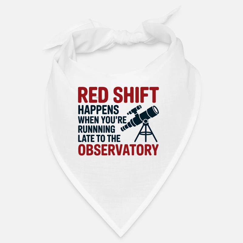 Red Shift Observatory Running Late  Bandana