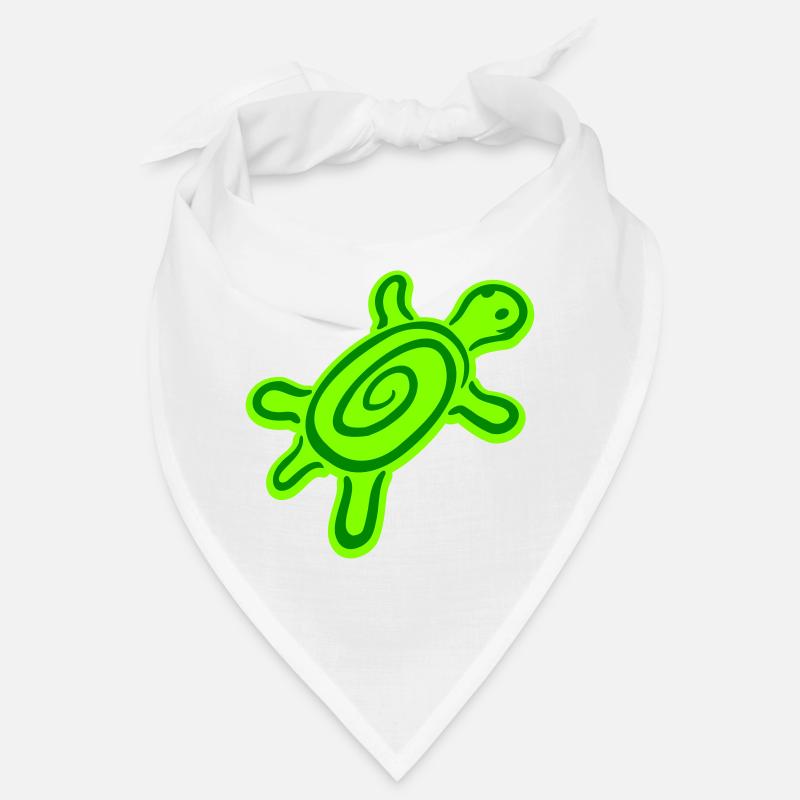 Schildkröte Spirale Schildkrötenpanzer Muster süß Bandana