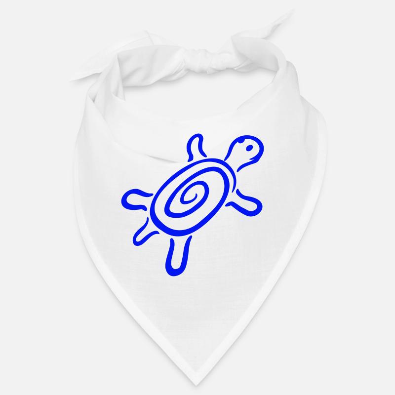 turtle spiral turtle shell pattern cute Bandana