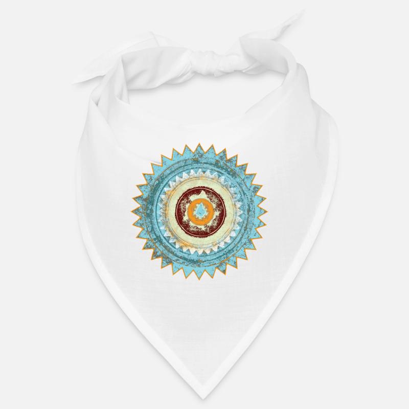 Conception abstraite du mandala zen Bandana