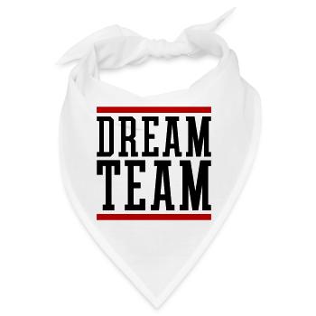 Dream Team - Bandana - Weiß - Vorne
