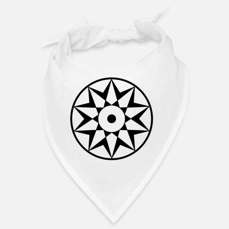 Décagramme Céleste Mandala Bandana