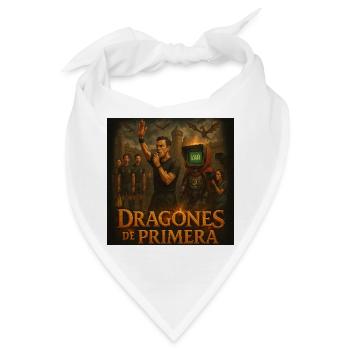Erstklassige Drachen - Bandana - Weiß - Vorne