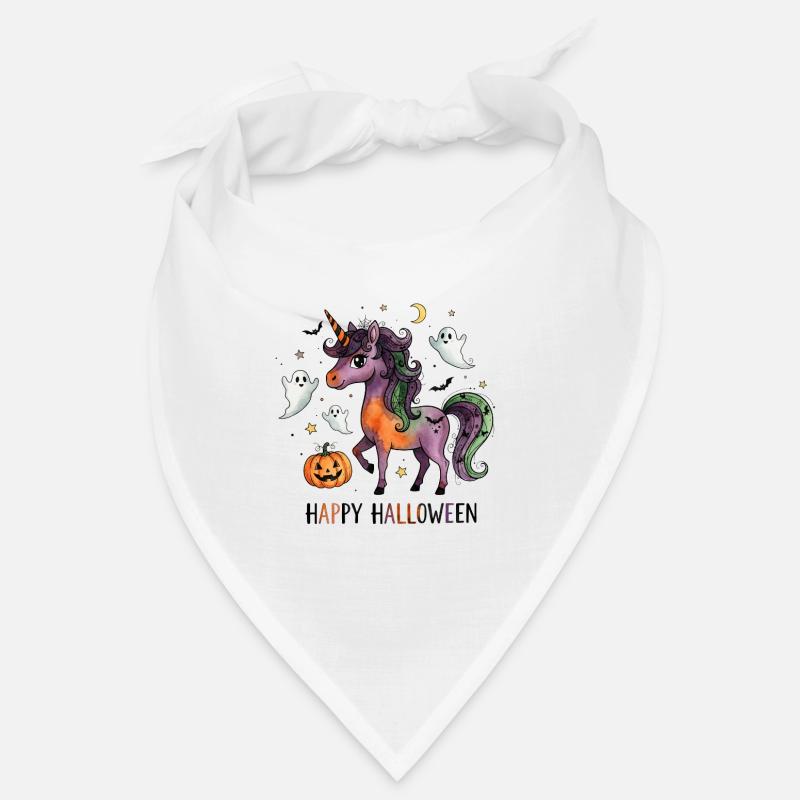 Halloween Einhorn Bandana