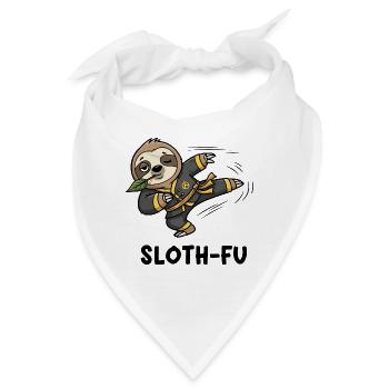 Kung-Fu Meister des Nickerchens - Bandana - Weiß - Vorne