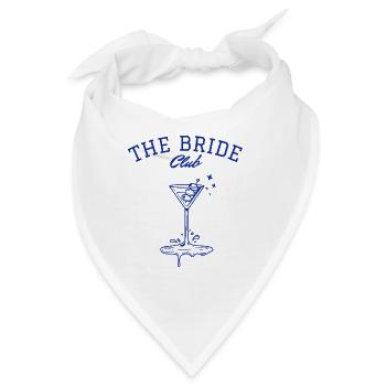 Eleganter Frauenabend Cocktail Design - Bandana - Weiß - Vorne