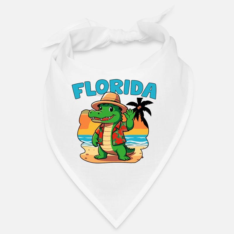 Crocodile Vacances Floride Bandana