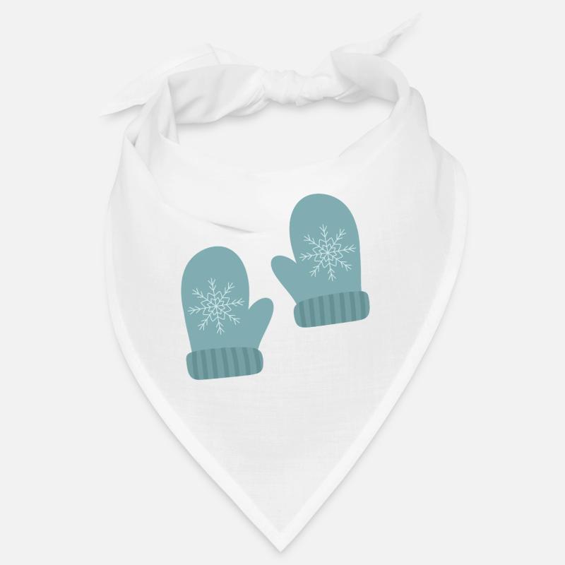 Mitaines d’hiver Snowflake Design Bandana