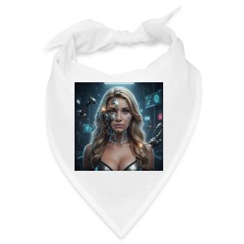 Kybernetische Maxima - Bandana - Weiß - Vorne