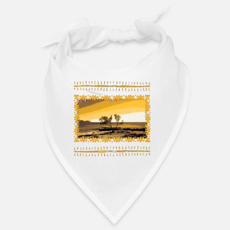 Arbre de paysage de soirée dorée Can Picafort Bandana