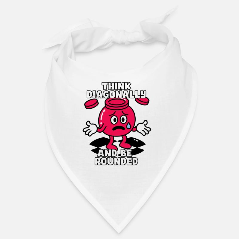 Denken Sie diagonal, seien Sie ein Prüfer Bandana