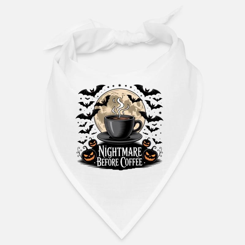 Nightmare Before Coffee Bandana