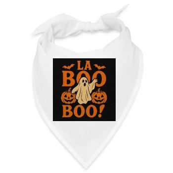 La Boo Boo Halloween Geist - Bandana - Weiß - Vorne