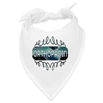 Orthopädin Orthopädie Fachärztin - Bandana - Weiß - Vorne
