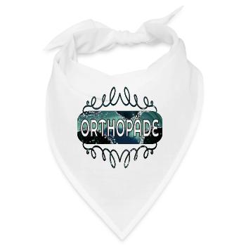 ORTHOPÄDIE FACHARZT ORTHOPÄDE - Bandana - Weiß - Vorne