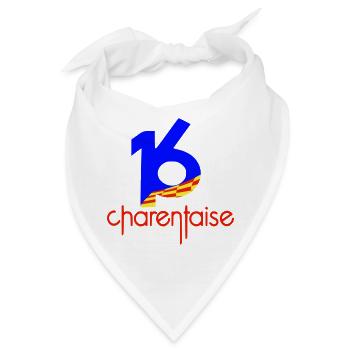 Departement 16 Charentaise - Bandana - Weiß - Vorne