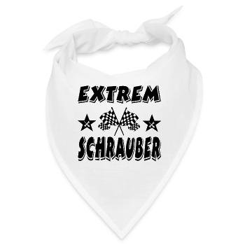 Schrauber - Bandana - Weiß - Vorne